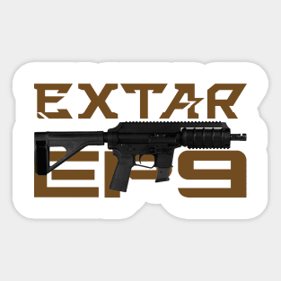 Extar EP9 Sticker